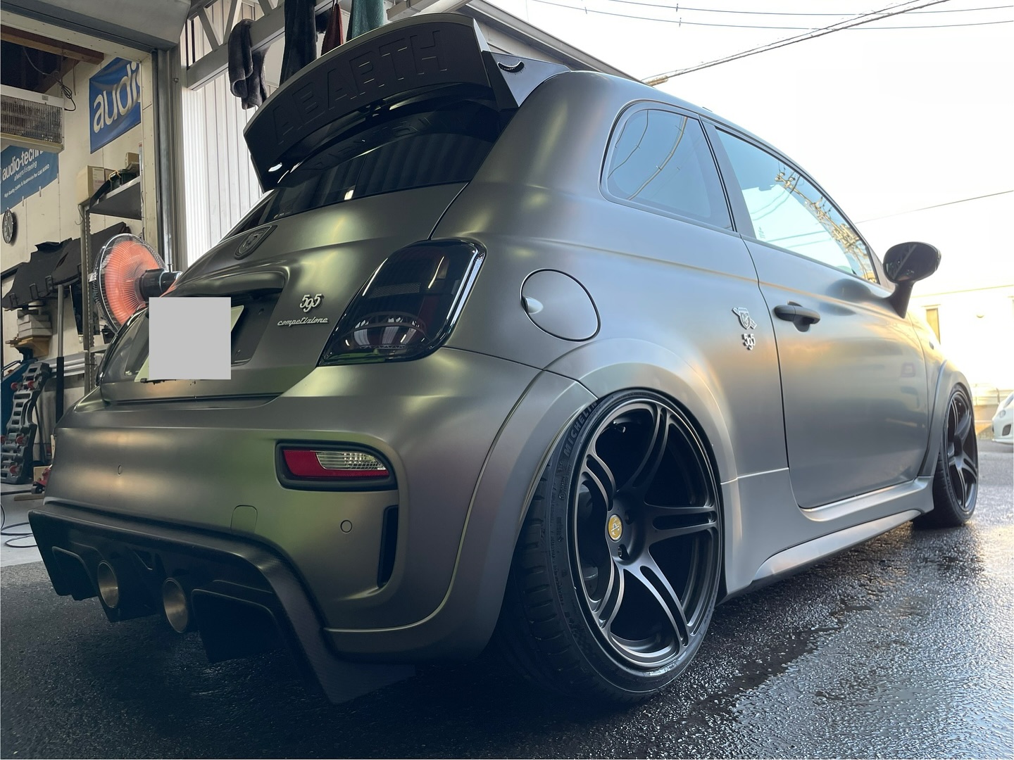 オリジナルエアサスペンションシステム