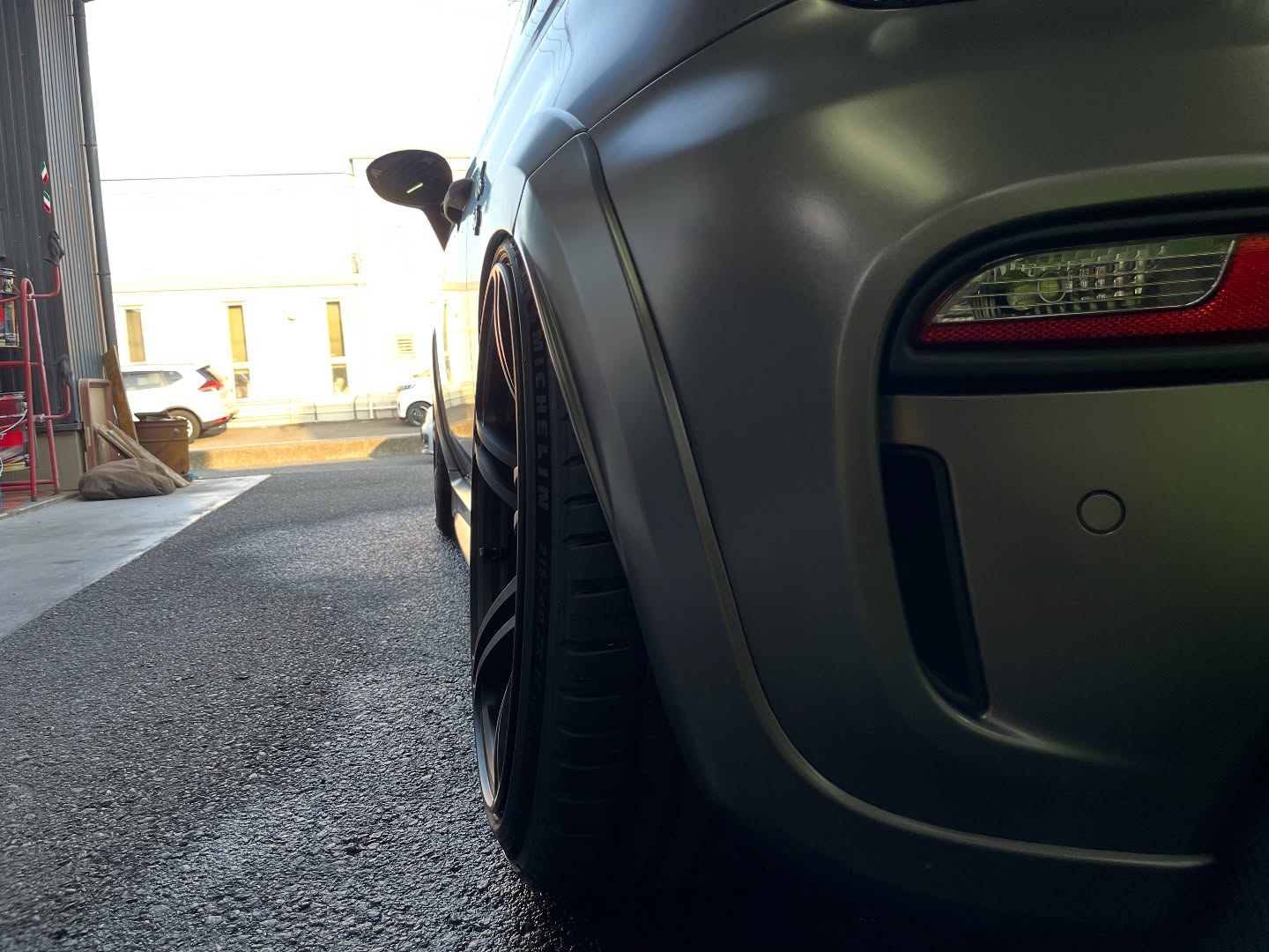 オリジナルエアサスペンションシステム