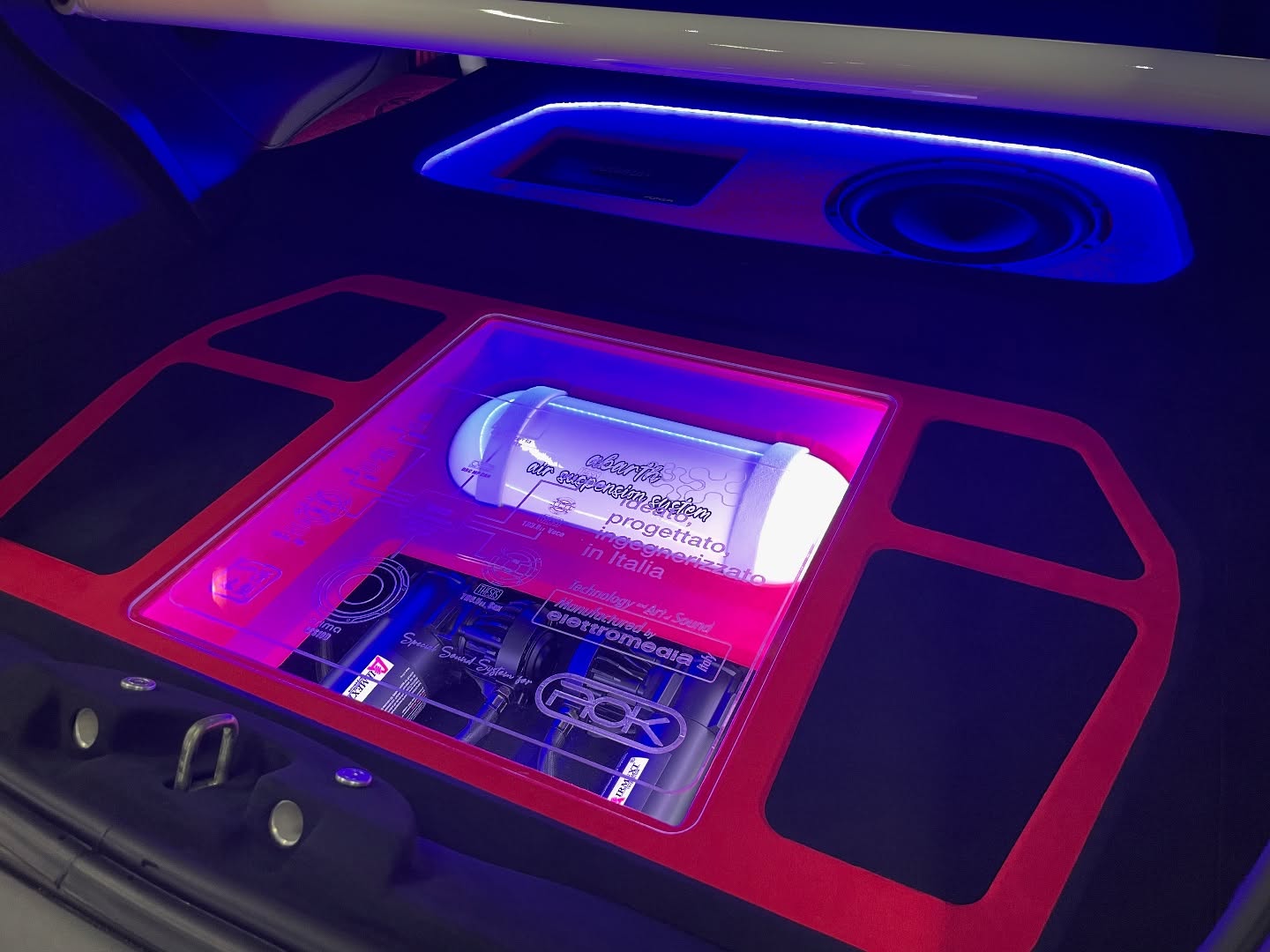 オリジナルエアサスペンションシステム